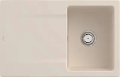 Produktbild von Villeroy & Boch Keramikspüle 333401FU, Siluet 45 Einbauspüle - inkl.