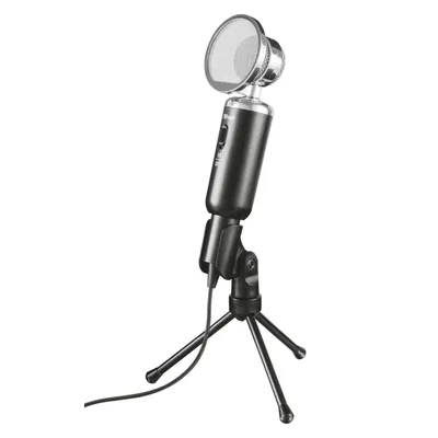 Produktbild von Trust Madell Tischmikrofon Vintage schwarz