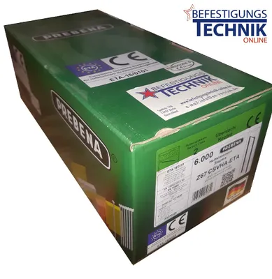 Produktbild von Prebena Klammern Z 67mm CSVHA ETA verzinkt für 5C-Z75 Haubold KG 700 Tjep PQZ KL-57 6M