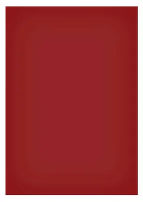 Image de Feuille magnétique A4 rouge 0,6mm d'épaisseur paquet de 50 pièces