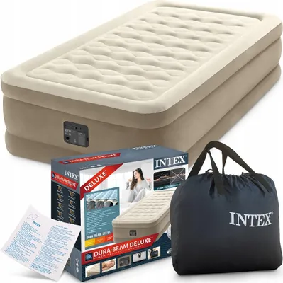 Produktbild von Luftbett Ultra Plush Twin Matratze 191 x 99 x 46 cm mit eingebautem Kompressor #64426