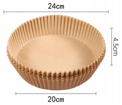 Produktbild von Backpapier für Heißluftfritteusen 240 Stück 20cm