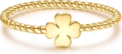 Produktbild von Glanzstücke München Ring Kleeblatt Sterling Silber 50083990 50