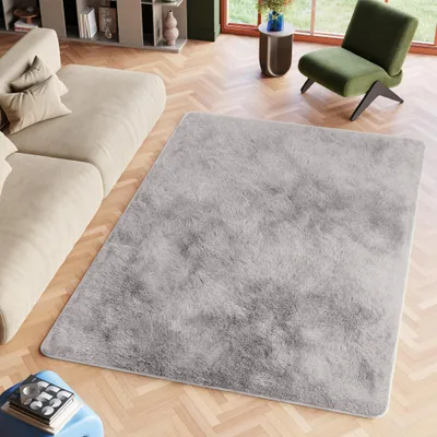 Image de Tapis SILK Moderne Gris Salon ÖKOTEX 200 x 300 cm