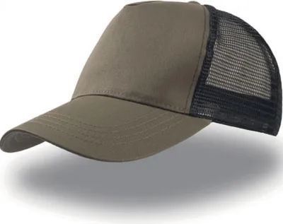 Immagine prodotto di Atlantis RAPC | Rapper Cotone Cap / Cap / Beanie - Colore: Olive/Black - Taglia: One Size