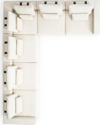 Produktbild von Wohnzimmer Möbel Ecksofa Relax Sitzgruppe Polstereckgarnitur Couchen