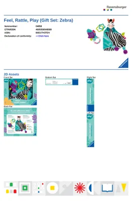 Obrázek produktu pro Ravensburger 4858, Chlapec/děvče, 0 měsíc/ů, Vícebarevný