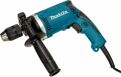 Produktbild von Makita HP 1631 KX3 Schlagbohrmaschine 710 W im Transportkoffer inkl. 74 tlg. Zubehörset