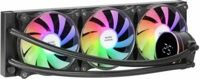Zdjęcie produktu dla Mars Gaming ML-LCD360, Chłodnica cieczy all-in-one, 12 cm, Czarny
