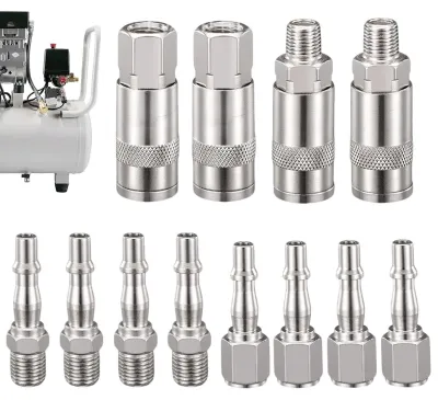 Image de Elzusha - Raccords pour tuyaux d'air, lot de 12, pour compresseurs