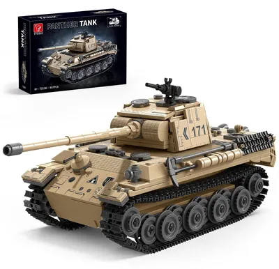 Obrázek produktu pro Model tank Leopard - stavebnice, 937 dílků