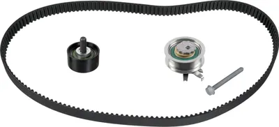 Produktbild von FEBI BILSTEIN 187721 Zahnriemensatz + Spannrolle + Umlenkrolle für VW Golf VII Schrägheck (5G1, BQ1, BE1, BE2) 163-Zähne
