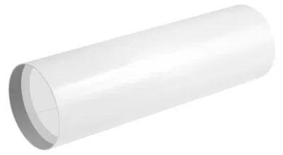 Produktbild von Wandhülse 160-S/500 mit Schalldämpfer und Putzdeckel, Außendurchmesser 160 mm, Länge 500 mm