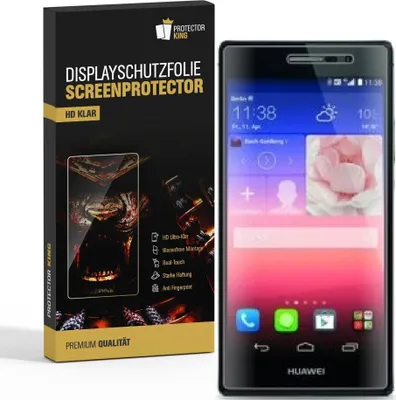 Produktbild von 6x Displayschutzfolie für Huawei P7 Mini Displayfolie Schutzfolie HD KLAR
