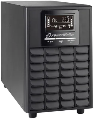 Immagine prodotto di PowerWalker VFI 1000 CG PF1 - UPS - 1000 Watt - 1000 VA 7 Ah - RS-232, USB - Connessioni di uscita: 4