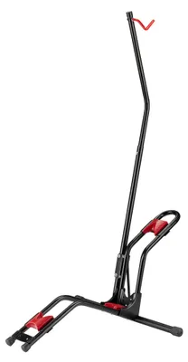 Produktbild von Wiltec vertikaler Fahrradständer 53 x 11 x 120 cm, Universal Fahrradhalter freistehend aus robustem Material, horizontaler Fahrrad Abstellständer