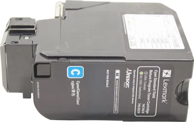 Produktbild von Lexmark 74C2SC0 Toner Cyan -Bulk