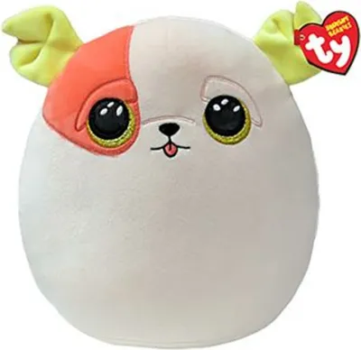 Produktbild von Ty Kuscheltier Squish a Boo Patch Hund 20 cm Plüschspielzeug