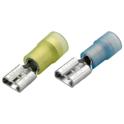 Immagine prodotto di WETEC Cappuccio piatto, 0,5-1,5 mm², 4,8 x 0,5 mm, rosso (confezione da 100 pezzi)
