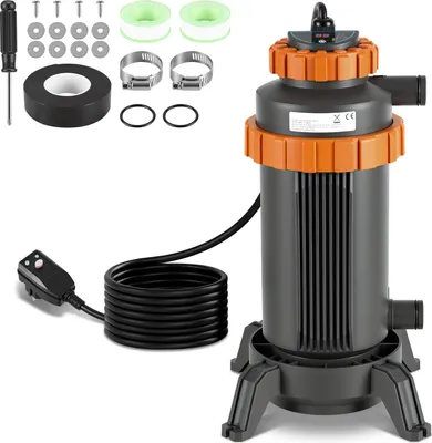 Zdjęcie produktu dla Elektryczny grzejnik basenowy Vigevee 3 kW, 230 V, do basenów o pojemności 1–3 m³