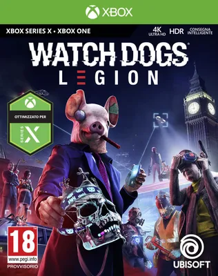 Produktbild von Ubisoft Watch Dogs: Legion, Xbox One, Xbox One, Multiplayer-Modus, RP (Rating Pending)