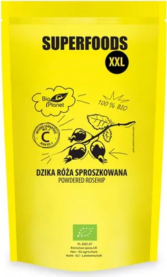 Produktbild von -Hagebuttenpulver 500 g –  PLANET SUPERFOODS