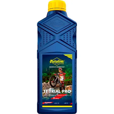 Immagine prodotto di Olio motore Putoline TT Trial Pro Scented 2T bottiglia da 1 litro / API TC, JASO FD, TISI semisintetico