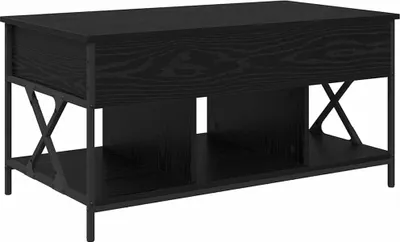 Immagine prodotto di vidaXL Tavolino in rovere nero 100 x 55 x 48,5 cm