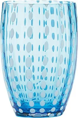 Obrázek produktu pro ZAFFERANO Perle Set 6 sklenic Tumbler Aquamarine