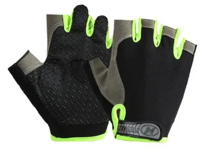 Image de Gants mi-doigts antidérapants et respirants