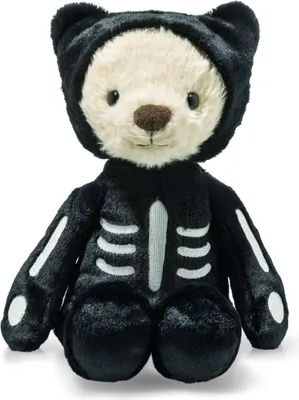 Produktbild von Steiff Teddybär Mr. Bones schwarz/weiß 34 cm 114168