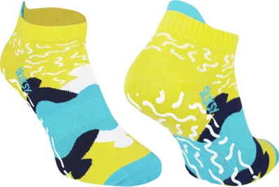 Produktbild von ZOOKSY - Rutschfest Yoga Socken aus Baumwolle (1 Paar) I Füßlinge für Damen und Herren I Ideal für Yoga, Pilates, Fitness I Stopper Tanzsocken I Stoppersocken Damen (A1)