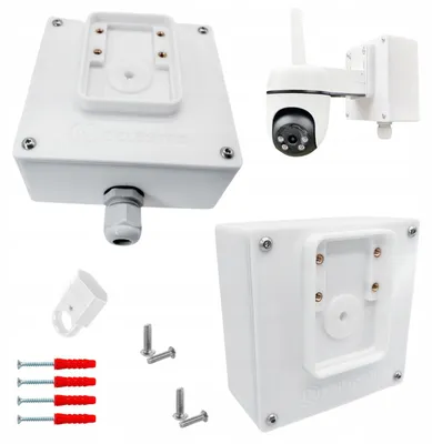 Produktbild von Delospro Kamera-Schutzgehäuse für TP-Link Tapo C501GW Weiß