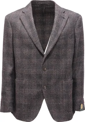 Produktbild von 8581AH giacca uomo L'8 LBM 1911 black/brown melange checked jacket man