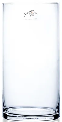 Produktbild von Sandra Rich 1010-20-99, Zylinderförmige Vase, Transparent, Tisch, Drinnen, 200 mm, 100 mm