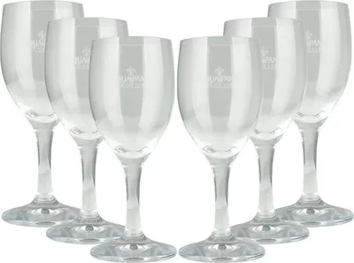 Produktbild von 6x San Pellegrino Acqua Panna Stielglas 0,2L