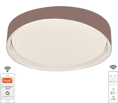 Productafbeelding van LED plafondlamp OPAL + afstandsbediening + Wifi 48W - LC902Y