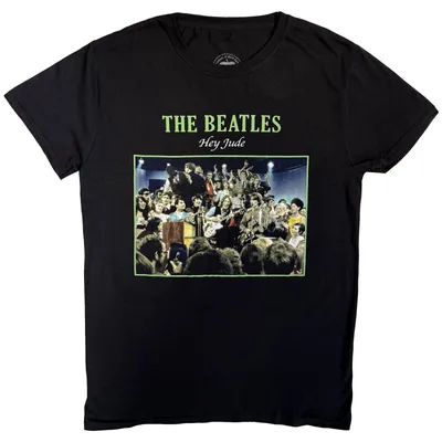 Produktbild von The Beatles Hey Jude Live Black L T-Shirt