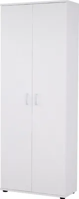 Produktbild von MIRJAN24 Kleiderschrank Terni, Stilvoll Schrank vom Hersteller, Standregal mit Türen, Schlafzimmerschrank (Farbe: Weiß)