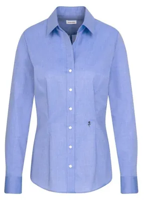 Image de Seidensticker Women's Blouse Slim Fit Manches Longues