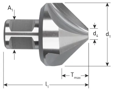 Produktbild von Rotec HSS-E Senkfräser, Weldon 19, ø25