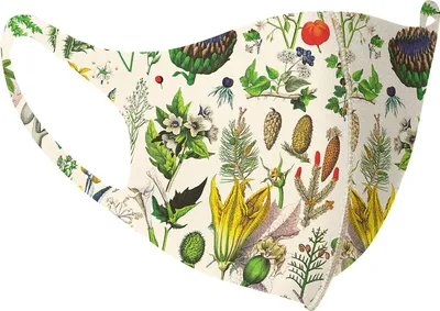 Produktbild von Mund und Nasenschutz Waschbar, Mundschutz Maske für Erwachsene, Schutzmaske Stoffmaske (Kollektion Herbarium)