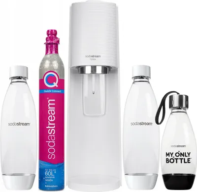 Obrázok produktu pre Hodnotné balenie SodaStream Terra white s 3 fľašami