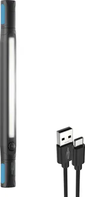 Produktbild von ANSMANN LED Arbeitsleuchte, Inspektionslampe aufladbar, Haltemagnet und Haken