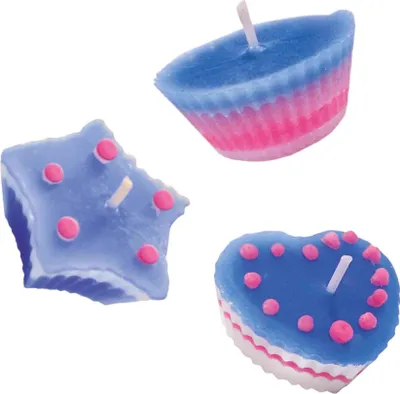 Produktbild von SES Creative 14925 Kinder Kerzen-Gießset – Spaß und Lernen mit Wachs, Quadratisch, Oval, Tasse, Herz, Stern, Mehrfarbig, Mädchen, 6 Jahr(e), 12 Jahr(e), CE