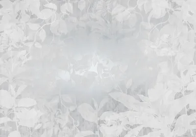 Produktbild von Sanders & Sanders Fototapete Blumen Grau 400 x 280 cm