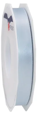 Geschenkband Polyester hellblau 25 m x 15 mm Rolle