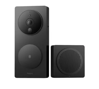 Obrázek produktu pro Aqara G4, Černá, 95 dB, MicroSD (TransFlash), 512 GB, 1920 x 1080 px, 162°