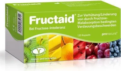 Obrázok produktu pre Fructaid kapsuly pri intolerancii fruktózy, 120 kapsúl
