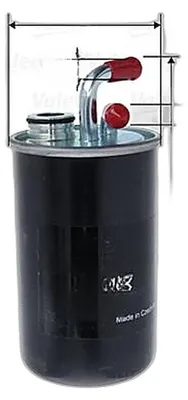 Produktbild von Kraftstofffilter Leitungsfilter Ø 82 mm VALEO für u.a. DODGE CALIBER